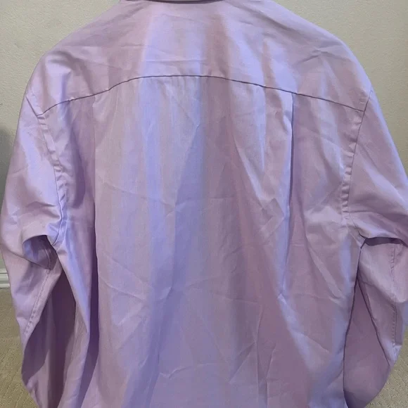 Eton Men's Lavender Dress Shirt - Picture 3 of 3